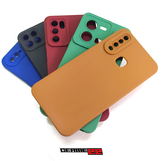 CASING MACARON - REALME Narzo 20, Narzo 30, Narzo 30A, Narzo 50, Narzo 50A