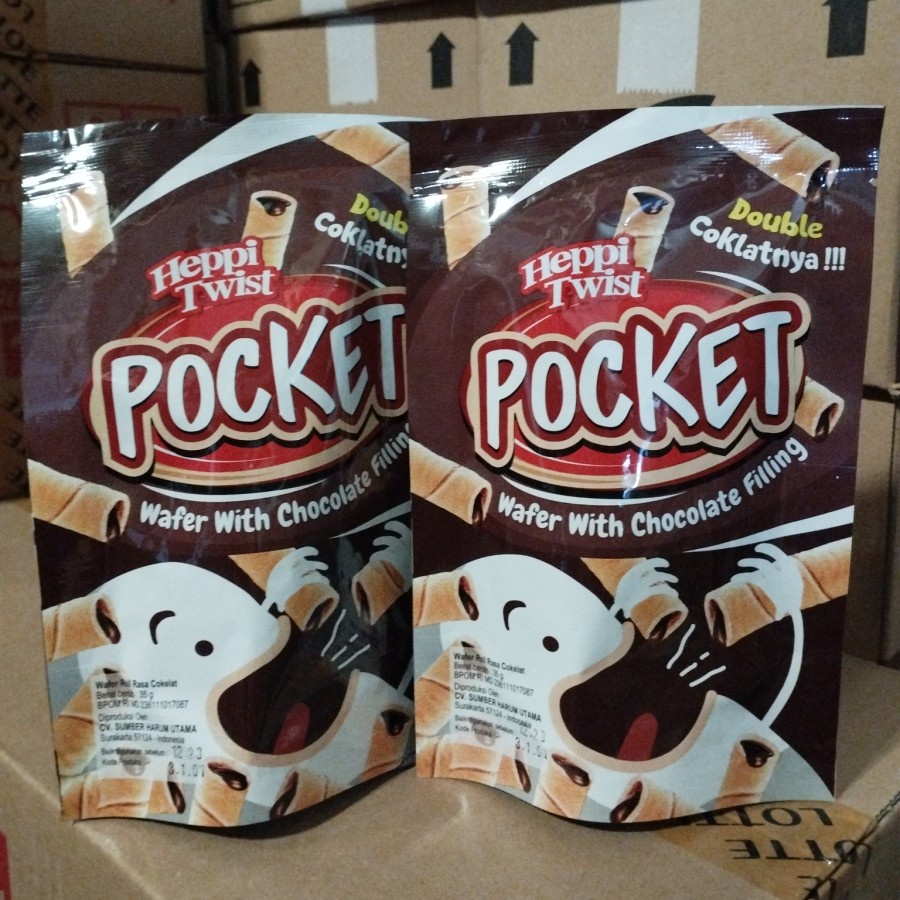 

heppi twist pocket wafer rolls