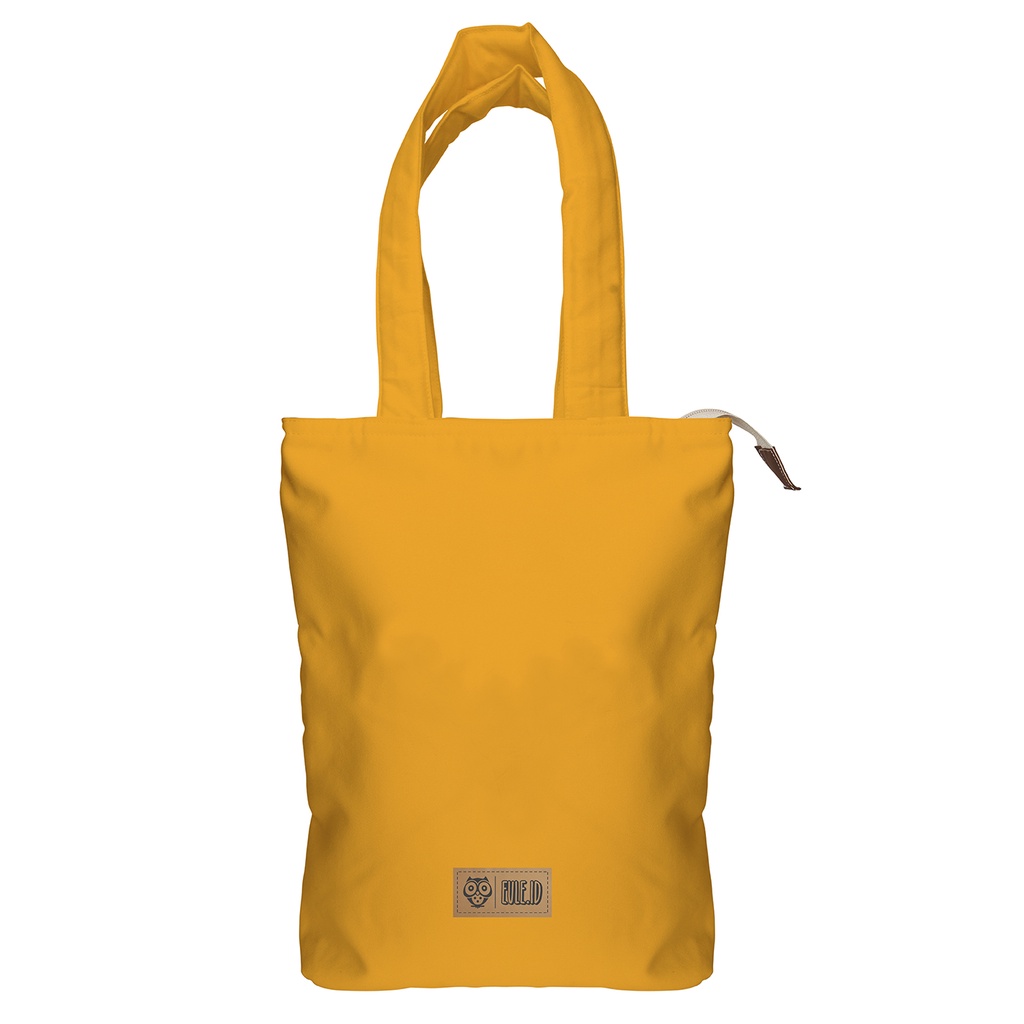 Tote Bag Polyester Water Resistant Kuning