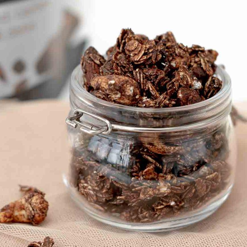 

HR6≛ Timur Tengah Granola Dark Chocolate 500 gr Sereal Makanan Sehat Terlaku