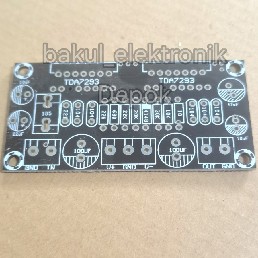 PCB AMPLIFIER BTL TDA7293