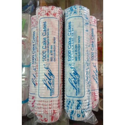 

Cup onde-onde cake cases lily size 95mm [isi 1000pcs]