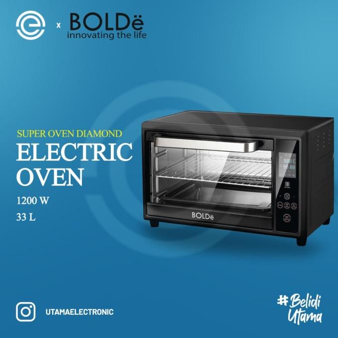 BOLDe SUPER OVEN Listrik Digital - 33 Liter