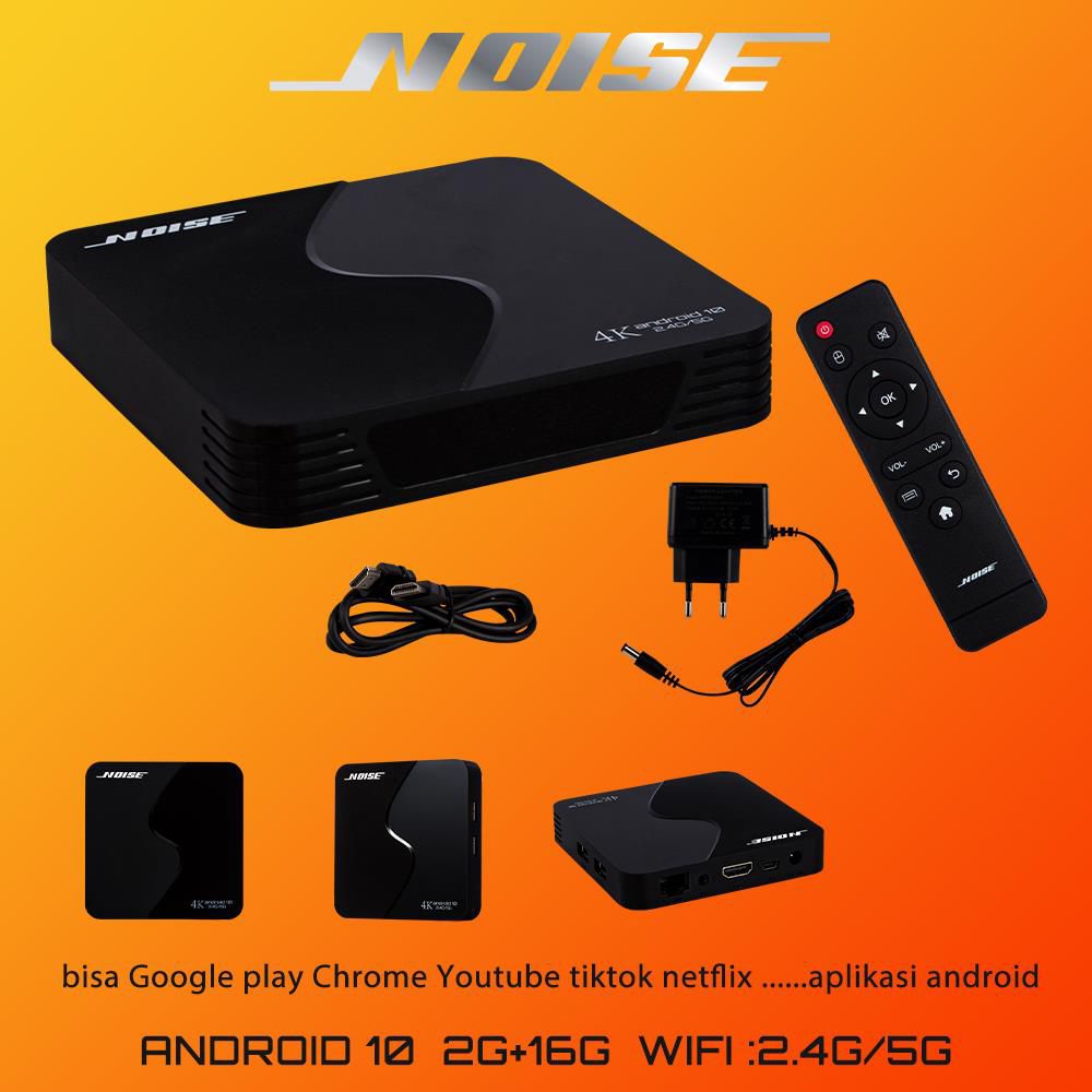 TV BOX - Andoid tv - tv box - 4K wifi 2.4/5G star-link - NOISE - ANDROID 10 2GB/16GB
