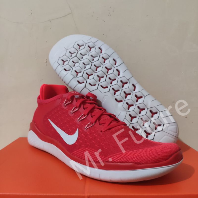 Nike Men's Free RN 2018 Running Shoes - Speed Red ORIGINAL