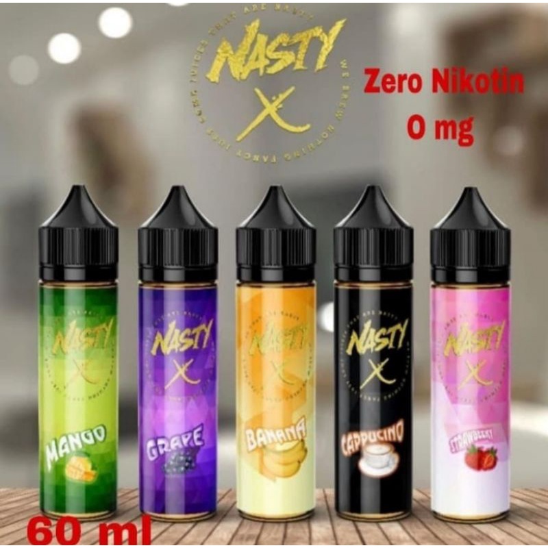 Cod new FARFUM MENYEGARKAN NASTY 60 VARIAN RASA BISA COD