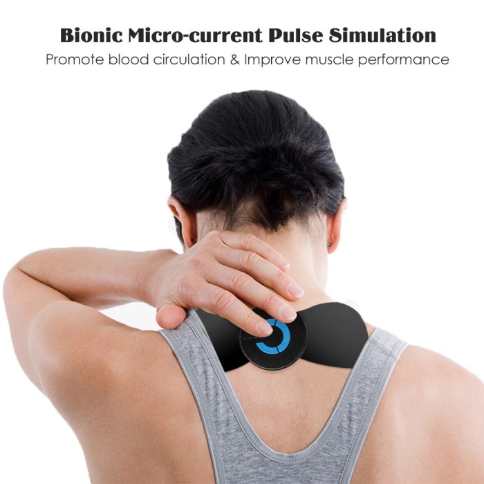 Alat Pijat Compact Stimulasi Otot Kecil Portable EMS Cervical Massager