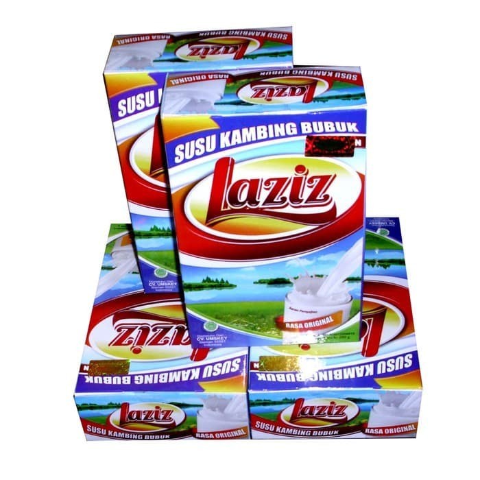 

Susu kambing bubuk ettawa LAZIZ rasa original