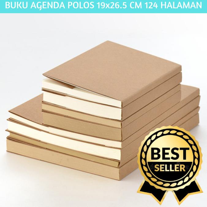 

BUKU AGENDA POLOS UKURAN A4 PUTIH DAN COKLAT BULLET JOURNAL DIARY