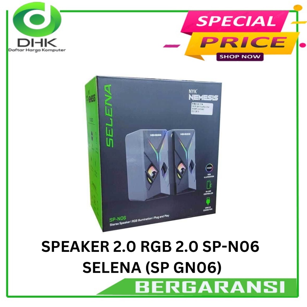 Speaker NYK SP-N06 2.0 RGB