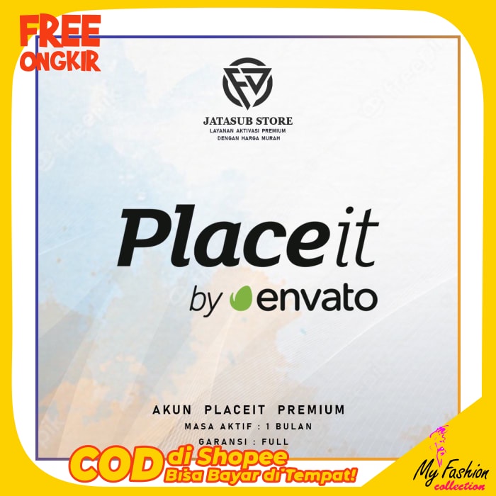My-Outlet / Promo Termurah Placeit Premium 1 Tahun Unlimited Download Fullpack - Placeit'S Logo