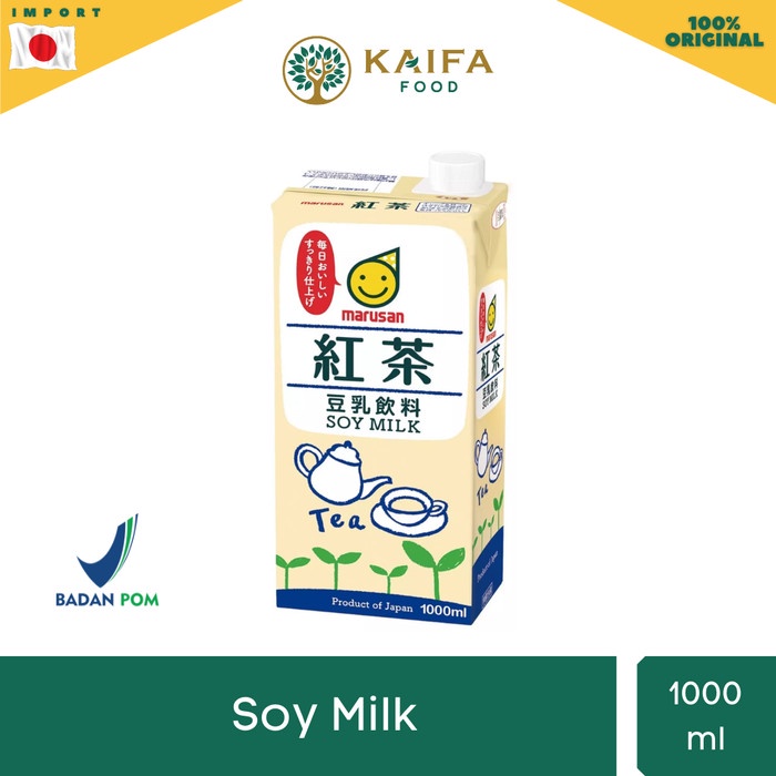 

[NEW] Marusan Soy Milk Black Tea - 1000ml