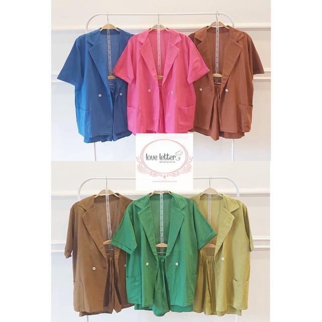 Marion setBlazer Set + Short Pants 
