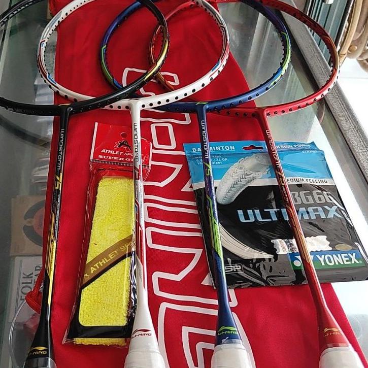 ✮✮ RAKET BADMINTON LINING WINDSTORM 75