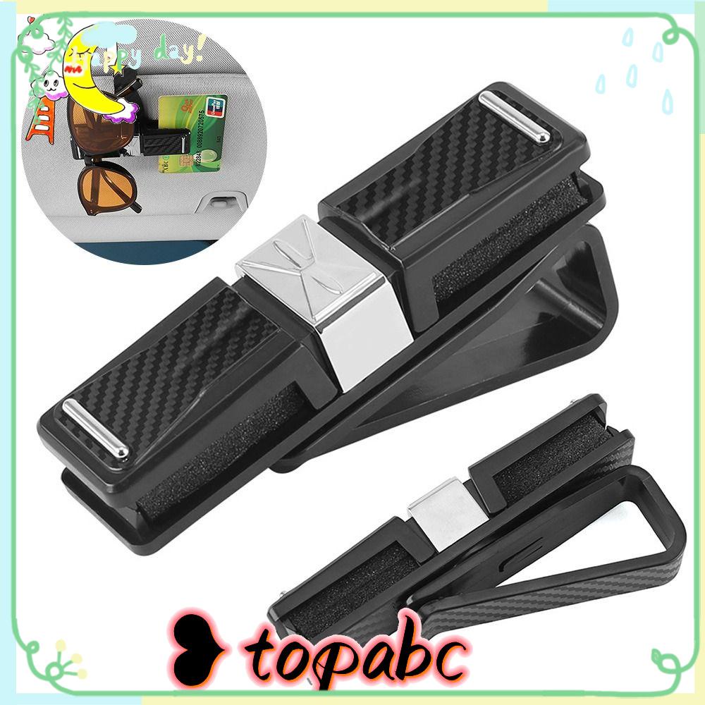 Top Klip Kacamata Mobil Klip Kacamata Portable Aksesoris Mobil Car Glasses Cases