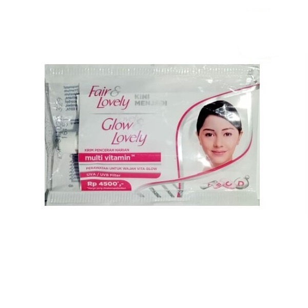 Fair &amp; Lovely pelembab wajah Sachet per 3pcs