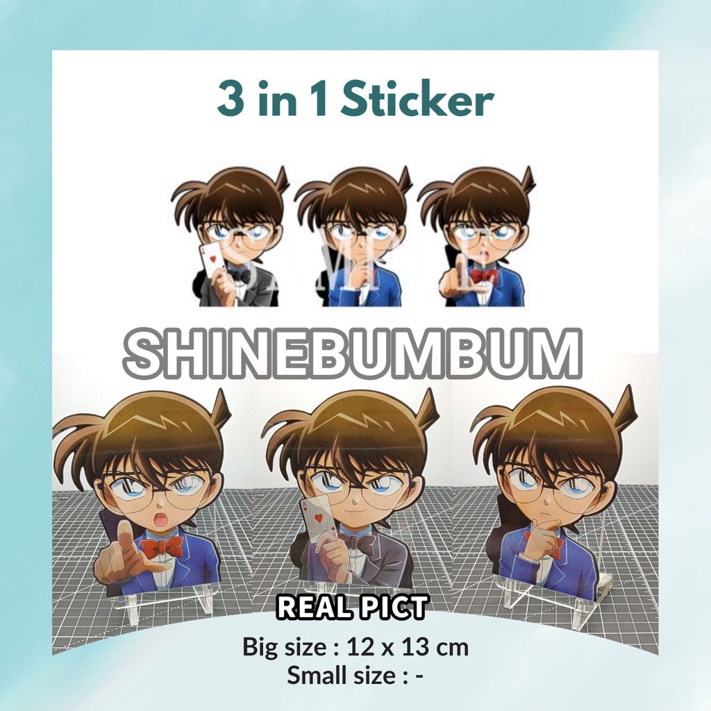 3D Sticker Anime Detective Conan