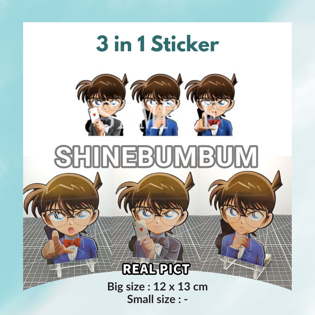 3D Sticker Anime Detective Conan