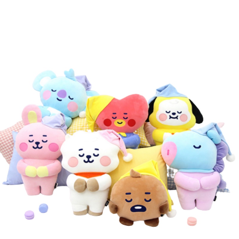 Bt21 Plush Toy Ideal Untuk Bermain Mengumpulkan Dan Berpelukan.