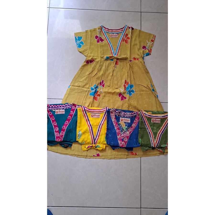 Baju Daster Anak Batik Sunan (Kecil) 8-12 tahun Kimono