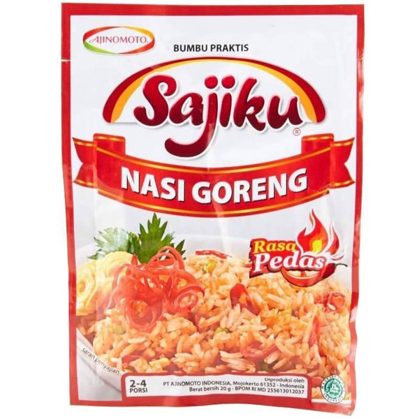 

SAJIKU NASI GORENG PEDAS 20GR