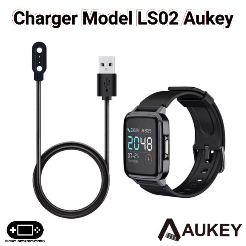 Charger Model LS02 Aukey Charging LS 02 Fitnes Tracker Smartwatch Kabel USB