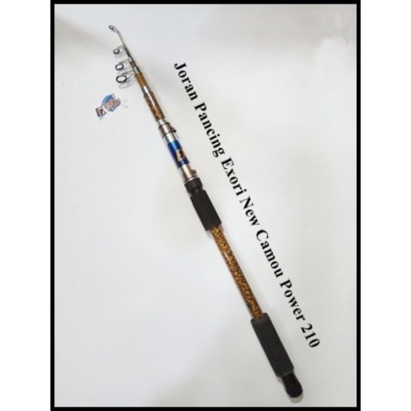 Joran Pancing Exori Camou Power New 210 cm - 360 cm