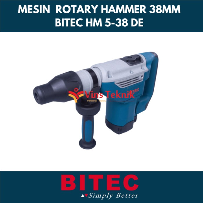 Mesin Bor Beton Rotary Hammer Hm5-38De Bitec Hm 5-38 De