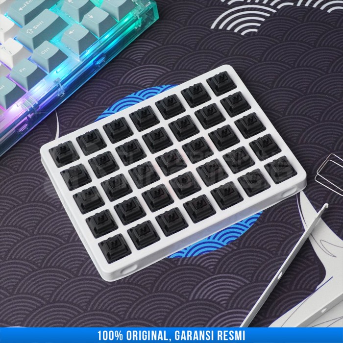 Switch Gateron Oil King 5 Pin- Mechanical Keyboard Switch Lubed