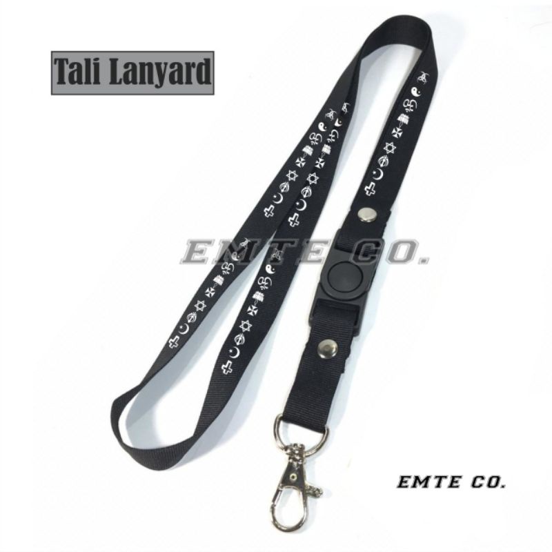 

Lanyard RELIGION tali lanyard brand gantungan LEHER ID CARD / GANTUNGAN HP MURAH BISA COD BEST SELLER