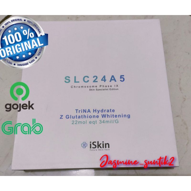 Iskin SLC24A5 CHROMOSOME WHITENING ORI ada barcodenya