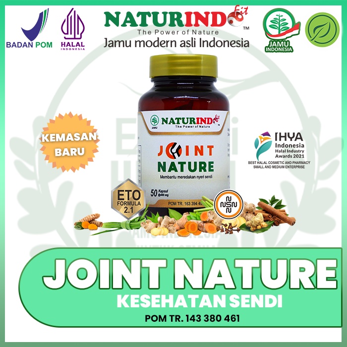 Jamu Obat Persendian Pengapuran - JOINT NATURE Naturindo