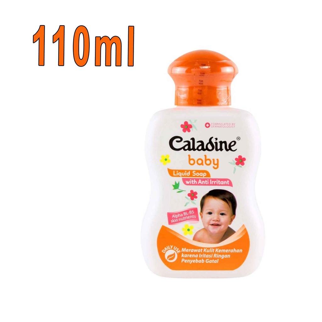 Caladine baby / Liquid Soap with anti irritant / Sabun mandi cair / Botol