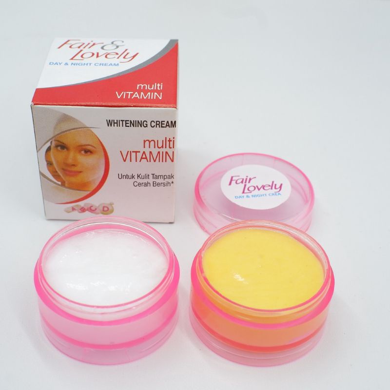 [ 3pcs ] Cream FAIR &amp; LOVELY Siang Malam - Cream Whitening Fair lovely - Cream Pemutih Wajah