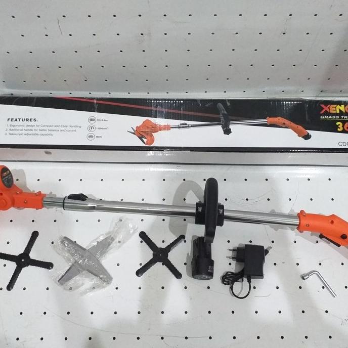 Xenon Potong Rumput Baterai Batere Cordless honglie77 Diminati Banget