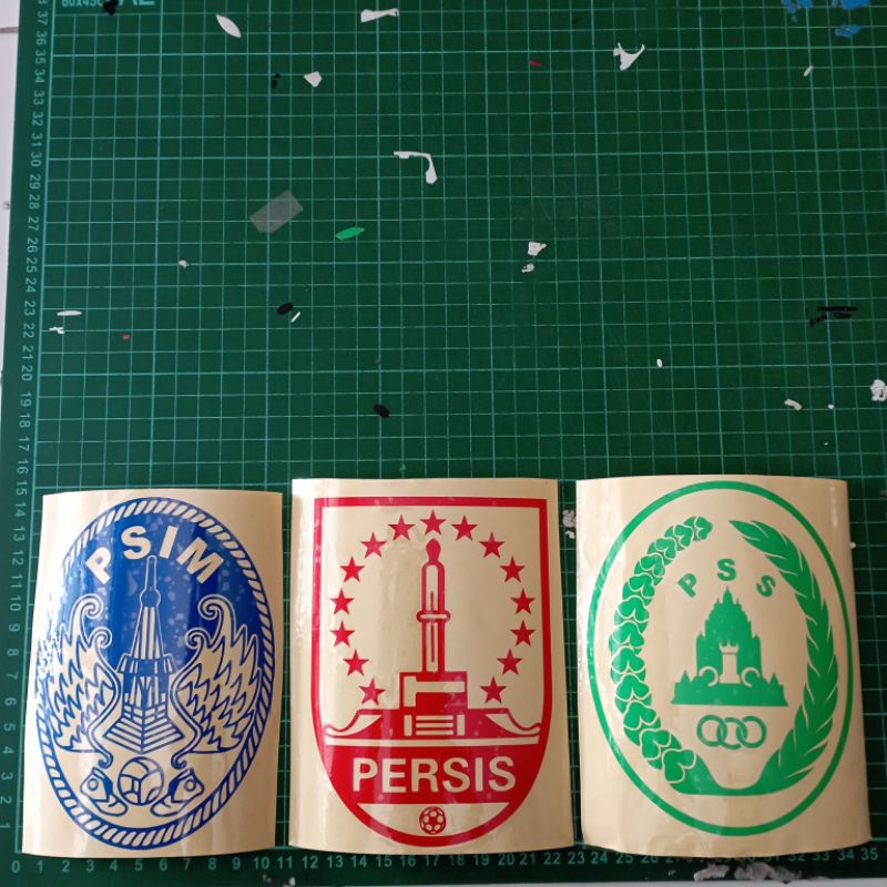 Stiker PSIM, PERSIS, PSS CUTTING