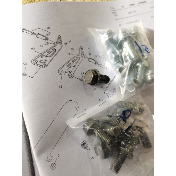 BAUT STEP BELAKANG RX KING BAUT FOOT STEP BELAKANG RX KING BAUT POSTEP BELAKANG RX KING MASTER RX KI