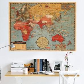 Peta Sejarah Perang Dunia II Motif Retro / Klasik [JRM.21De22ˣ]