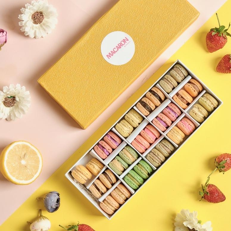 

[BAYAR DITEMPAT] Baby macaron mix isi 30