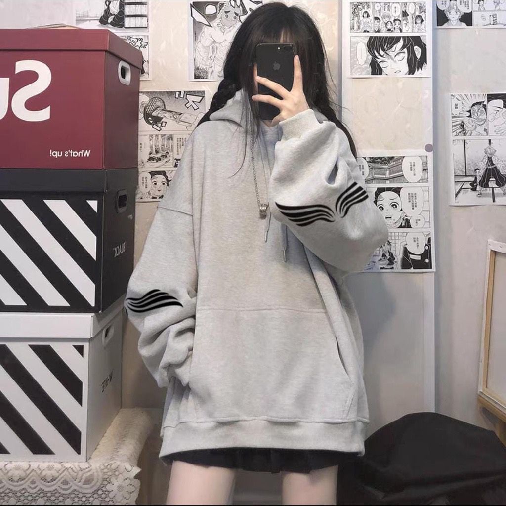 Sweater Hoodie Oversize Butterfly LD130