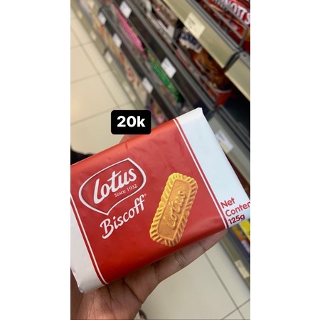 

Lotus biscoff