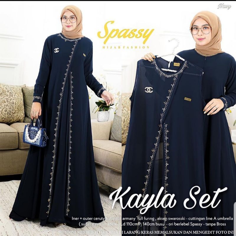 Gamis Ceruti include Outer - Venita Dress //JF1453