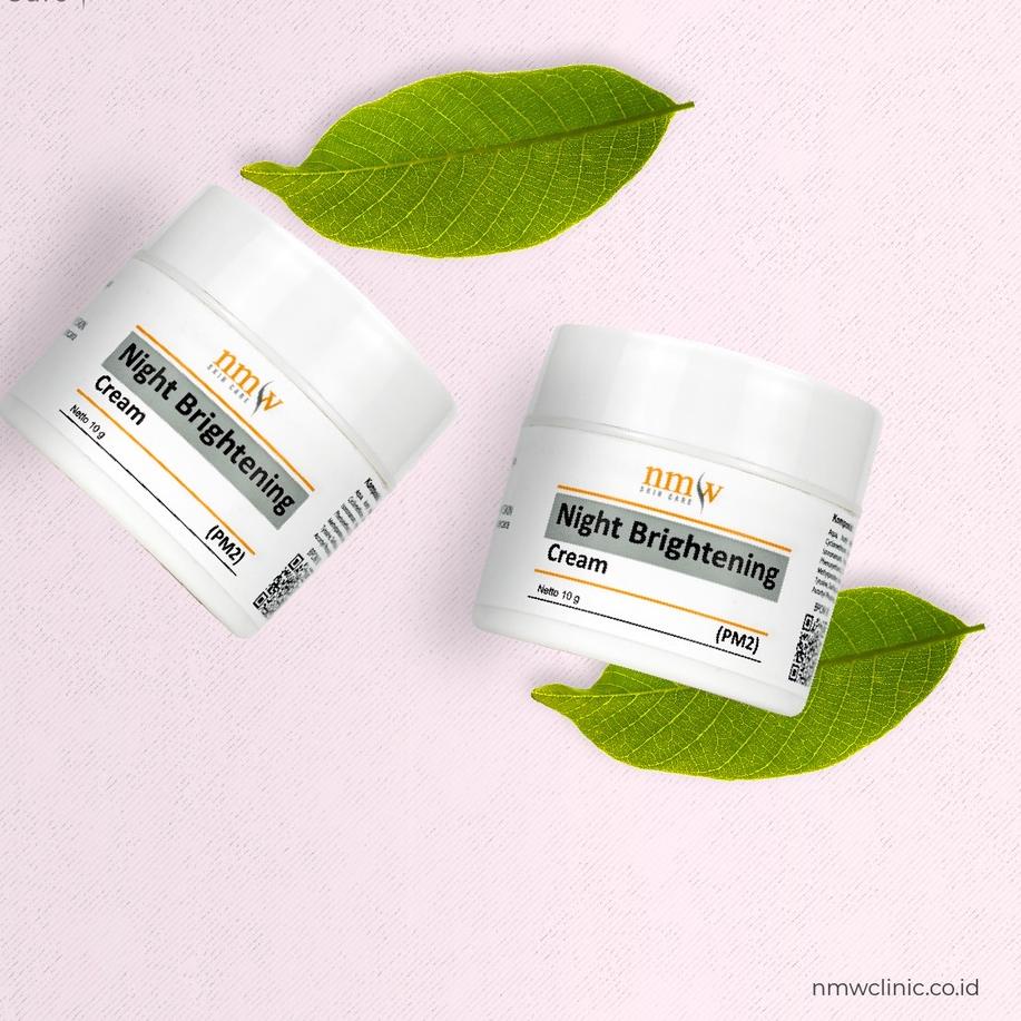 [PRODUK HN8BA] NMW Night Brightening Cream / Pm2 - 10Gr R0Z