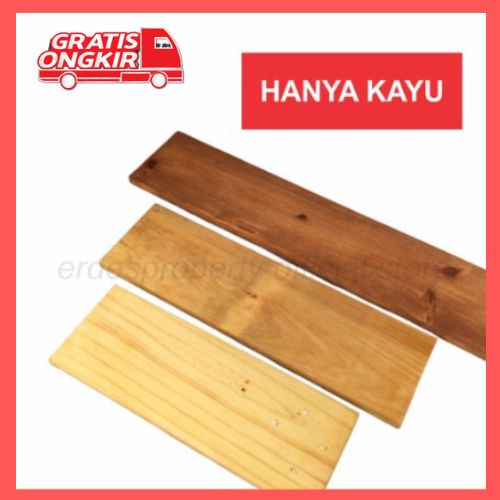 Kayu ambalan dinding tempel / ambalan dinding kayu 80 cm / Kayu ambalan murah / papan ambalan kayu 8