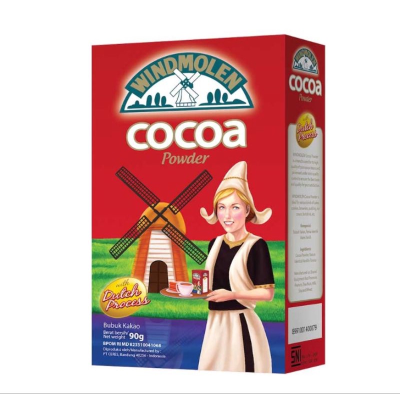 

Windmolen cocoa powder 90g coklat bubuk