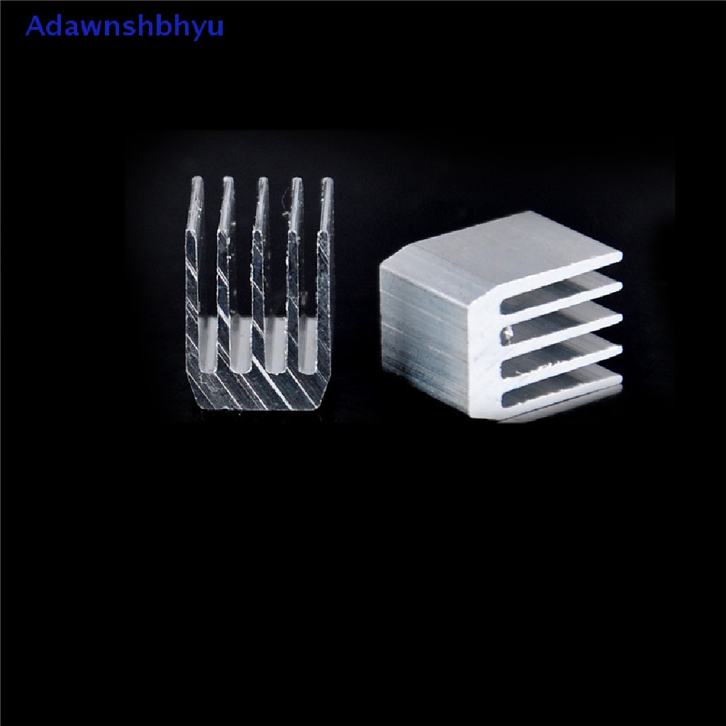 Adhyu 10pcs Pendingin Aluminium 9x9x12MM Heat Sink RAM Radiator Heatsink Cooler ID