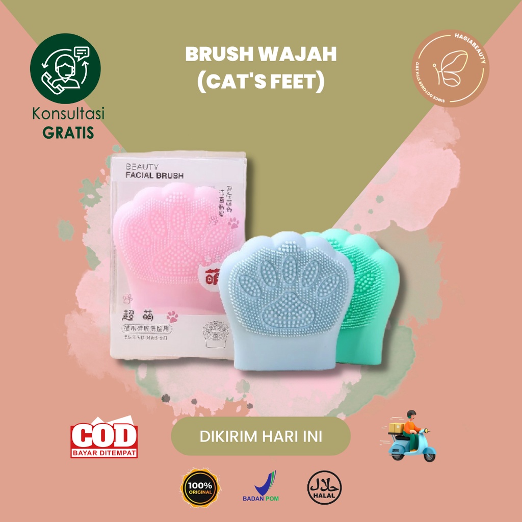 BRUSH WAJAH (CAT'S FEET)