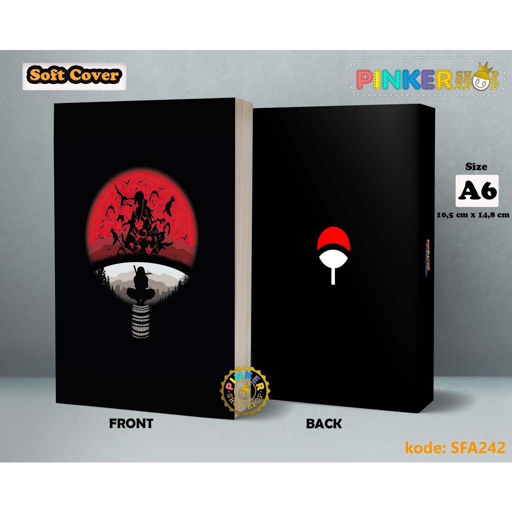 

(SFA242) Pocket Note Anime Naruto Uchiha Clan Cover Softcover