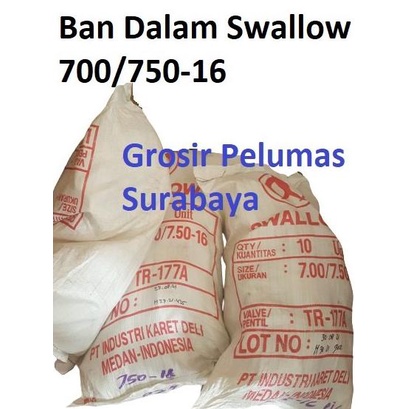 Terlaris Ban Dalam Binen Swallow Truk 700 750 16 7.00 7.50 R16 700/750-16 Termurah
