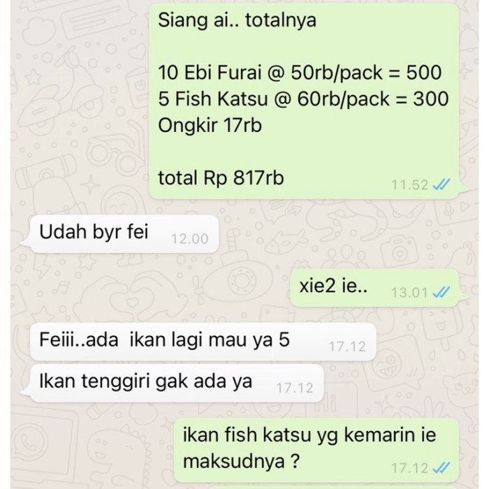 

Fish Katsu Kualitas Ekspor Dijamin Enak Tx0411